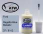 Preview: Ford, Regatta Blue Metallic, 37 / 6112: 20ml Lackstift, von ATW Autoteile West.